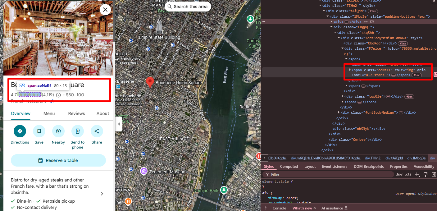 Google Maps scraping tutorial part 2