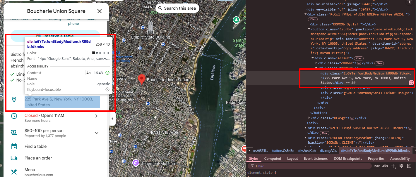 Google Maps scraping tutorial part 3