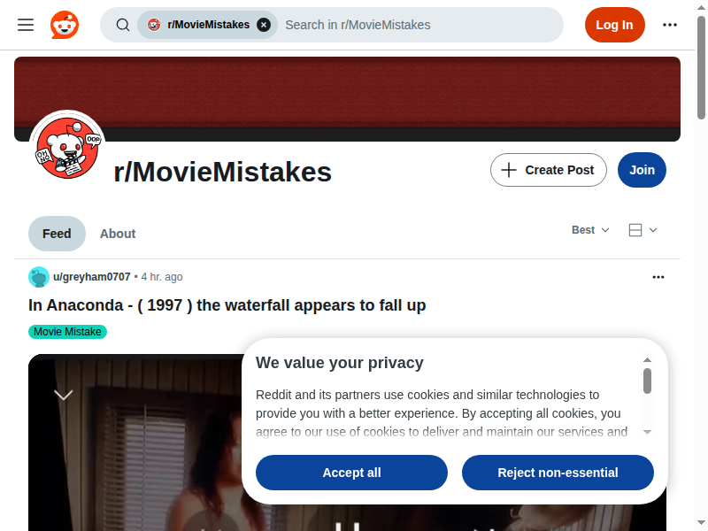 MovieMistakes screenshot